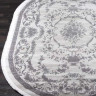 Турецкий ковер TRUVA-08330G-GREY-GREY-OVAL Турецкий ковер TRUVA-08330G-GREY-GREY-OVAL