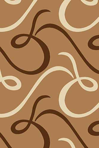 Прямоугольный ковер VISION DELUXE carving V803 MUSTARD