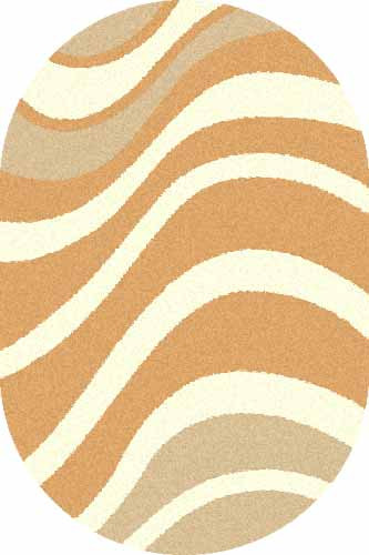 Овальный ковер COMFORT SHAGGY S607 BEIGE