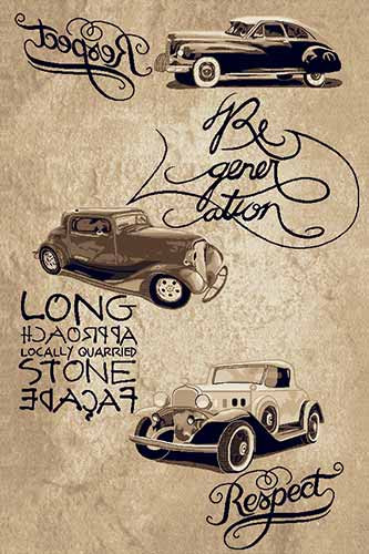 Прямоугольный ковер VALENCIA DELUXE D361 BROWN