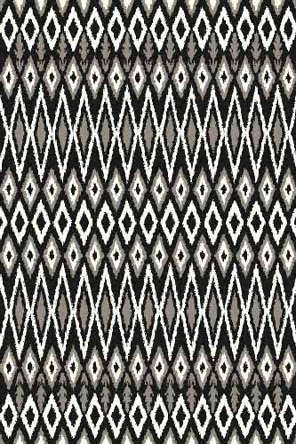 Прямоугольный ковер PLATINUM T624 BLACK