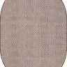 Ковёр VEGAS-S006-CREAM-BROWN-OVAL