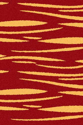 Прямоугольный ковер COMFORT SHAGGY S608 RED-YELLOW