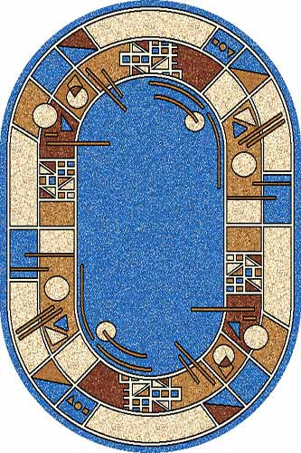 Овальный ковер LAGUNA ALB3 NAVY