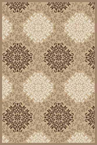 Прямоугольный ковер VALENCIA DELUXE D374 BEIGE-BROWN