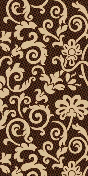 Ковровая дорожка SUNRISE V824 BROWN