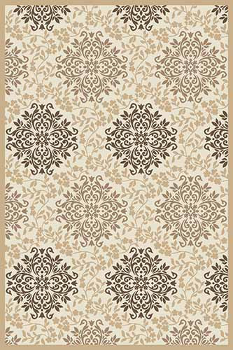 Прямоугольный ковер VALENCIA DELUXE D374 CREAM-BROWN