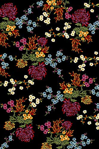 Прямоугольный ковер CRYSTAL 2926 BLACK