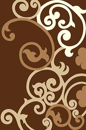 Прямоугольный ковер VISION DELUXE carving V805 BROWN