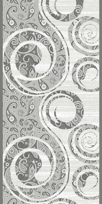 Ковровая дорожка MEGA carving D269 GRAY