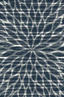 Прямоугольный ковер PLATINUM T626 NAVY-BLUE