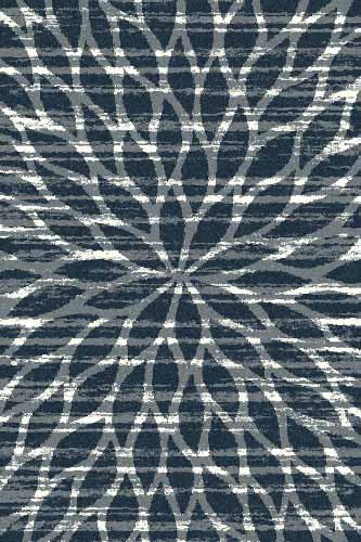 Прямоугольный ковер PLATINUM T626 NAVY-BLUE