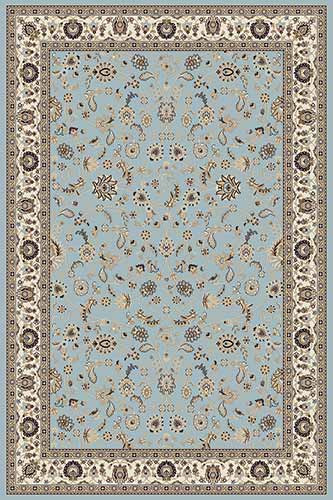Прямоугольный ковер VALENCIA DELUXE D251 L.BLUE-BROWN
