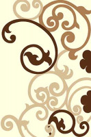 Прямоугольный ковер VISION DELUXE carving V805 L.CREAM