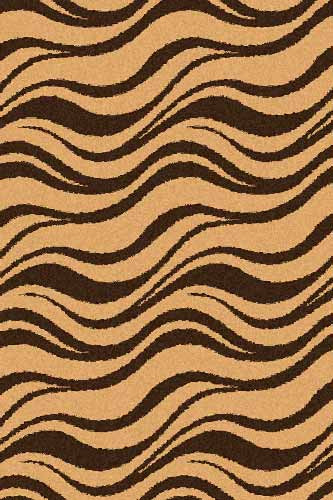 Прямоугольный ковер COMFORT SHAGGY S609 D.BEIGE-BROWN