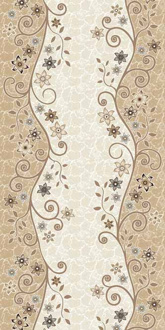 Ковровая VALENCIA DELUXE D323 CREAM-BROWN