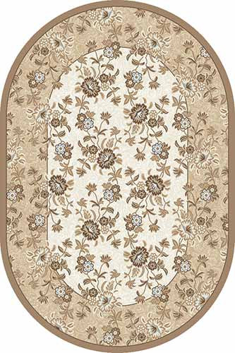 Овальный ковер VALENCIA DELUXE D325 CREAM-BROWN