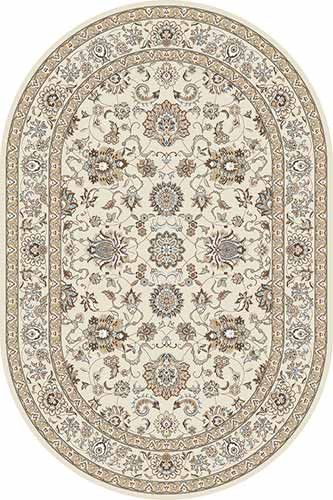 Овальный ковер VALENCIA DELUXE D326 CREAM-BROWN