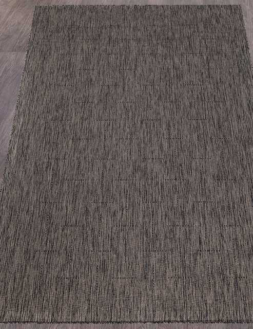 Ковёр VEGAS-S008-D-GRAY-BLACK-STAN