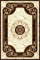 Прямоугольный ковер VISION DELUXE carving D045 CREAM-BROWN