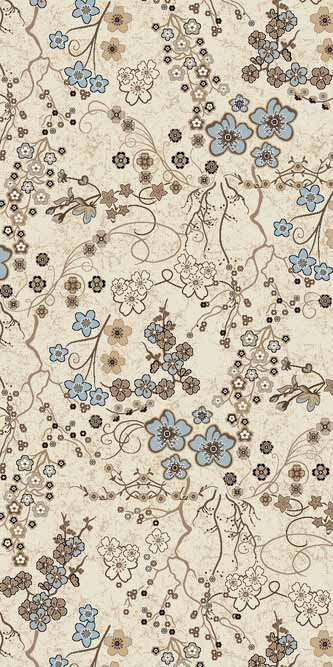 Ковровая VALENCIA DELUXE D332 CREAM-BROWN