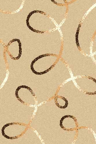 Прямоугольный ковер COMFORT SHAGGY S612 BEIGE