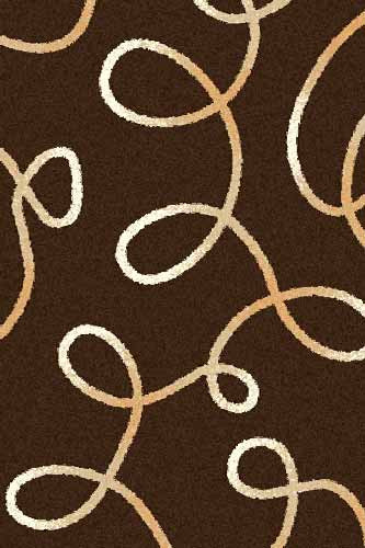 Прямоугольный ковер COMFORT SHAGGY S612 BROWN