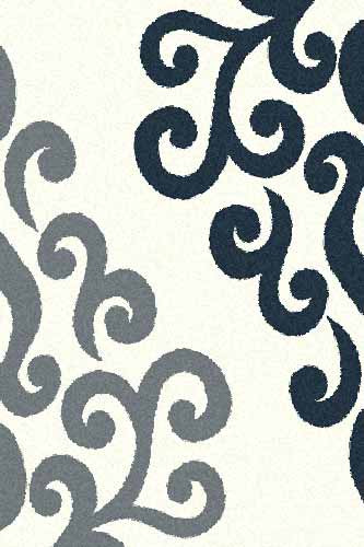 Прямоугольный ковер PLATINUM T628 NATURAL-BLUE