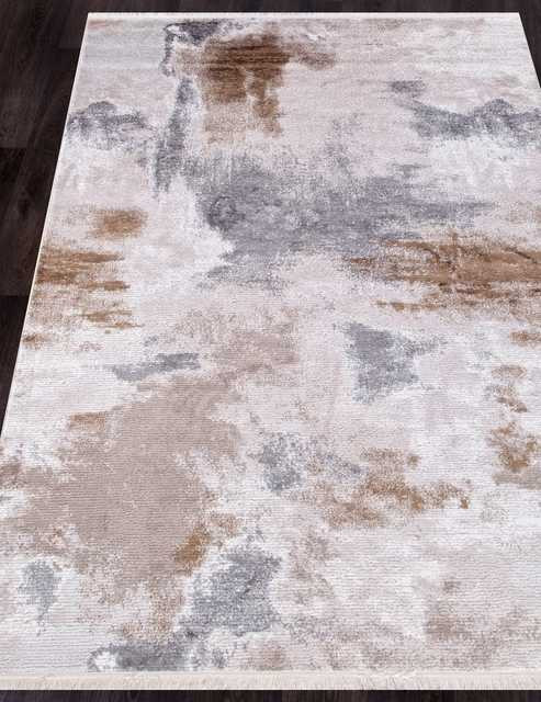 Турецкий ковер RAMIYA-18734A-GREY-D-BEIGE-STAN