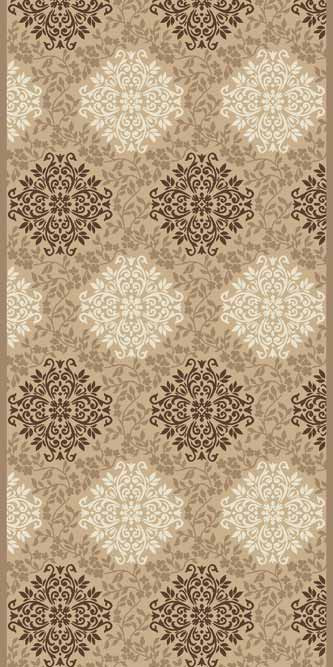 Ковровая VALENCIA DELUXE D374 BEIGE-BROWN