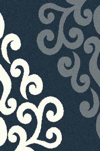 Прямоугольный ковер PLATINUM T628 NAVY
