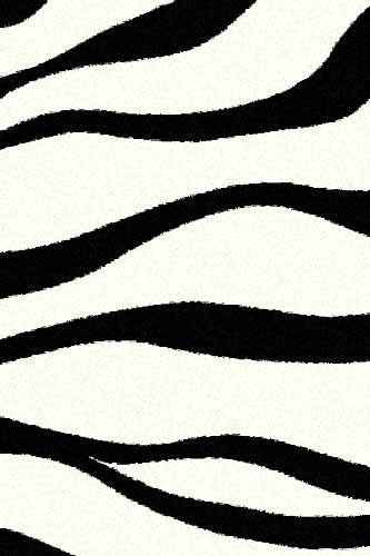 Прямоугольный ковер COMFORT SHAGGY S613 BONE-BLACK