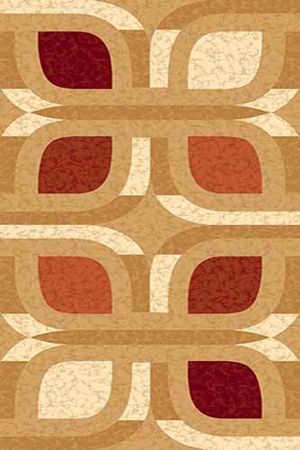 4789_beige-red.jpg Прямоугольный ковер KAMEA carving 4789 BEIGE-RED