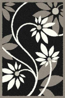 Прямоугольный ковер PLATINUM T629 BLACK