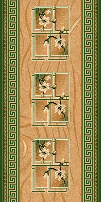 Ковровая дорожка LAGUNA D187 GREEN