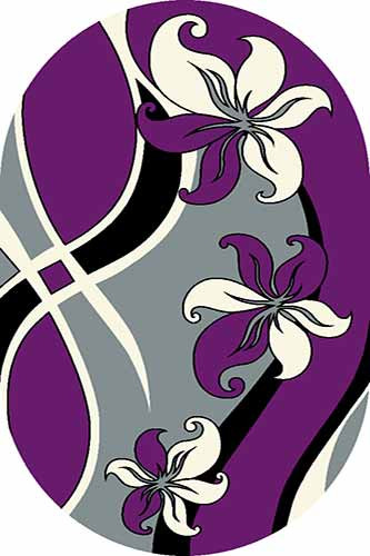 v816_gray-violet_3836.jpg Овальный ковер SUNRISE V816 GRAY-VIOLET