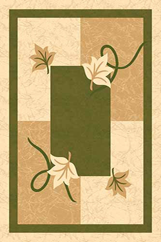 Прямоугольный ковер KAMEA carving 5111 GREEN