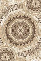 Прямоугольный ковер VALENCIA DELUXE D300 CREAM-BROWN