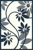 Прямоугольный ковер PLATINUM T629 NATURAL-BLUE