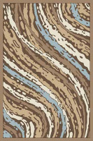 Прямоугольный ковер VALENCIA DELUXE D305 BROWN