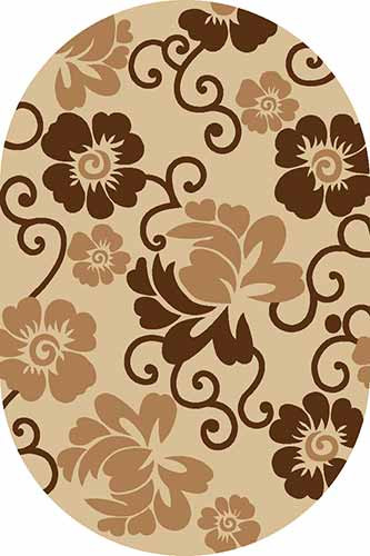 Овальный ковер SUNRISE V142 BEIGE