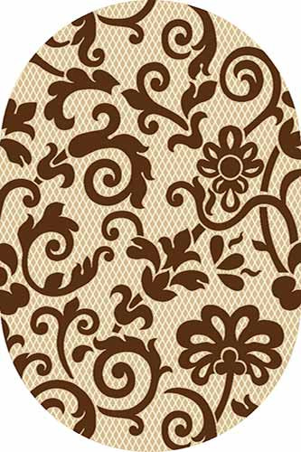 Овальный ковер SUNRISE V824 BEIGE