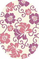 Овальный ковер SUNRISE V142 BONE-PINK