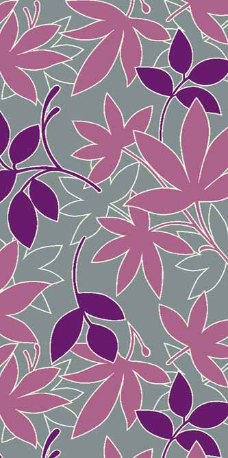 Ковровая VISION DELUXE carving V814 GRAY-LILAC