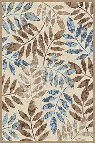 d307_cream-brown.jpg Прямоугольный ковер VALENCIA DELUXE D307 CREAM-BROWN