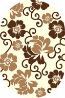 Овальный ковер SUNRISE V142 L.CREAM