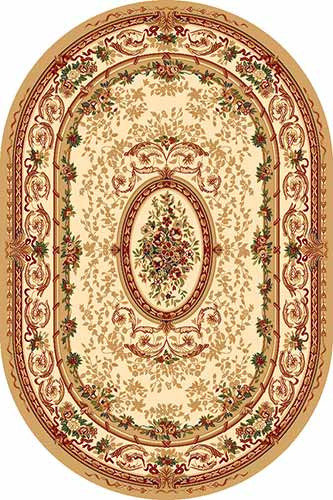 Овальный ковер VALENCIA DELUXE W490 BEIGE