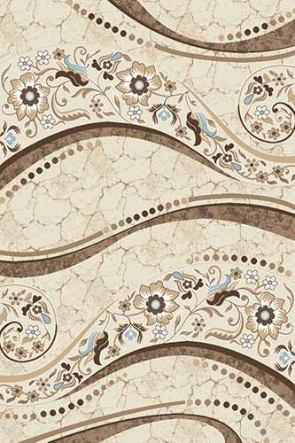 d312_cream-brown.jpg Прямоугольный ковер VALENCIA DELUXE D312 CREAM-BROWN