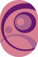 Овальный ковер SUNRISE V151 PINK