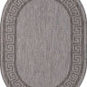 Ковёр VEGAS-S002-GRAY-OVAL